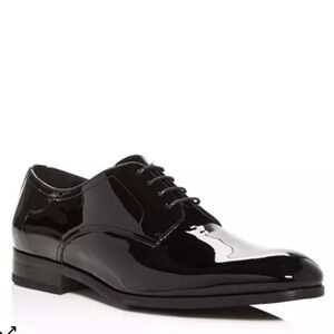 To Boot Black Patent Leather Oxfords